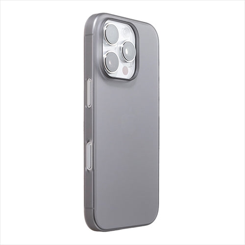 Air Jacket for iPhone 16 Pro(Smoke matte) – パワーサポート