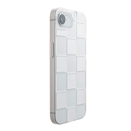 【Web限定】Air Jacket "kiriko" for iPhone 16e 市松(クリア)