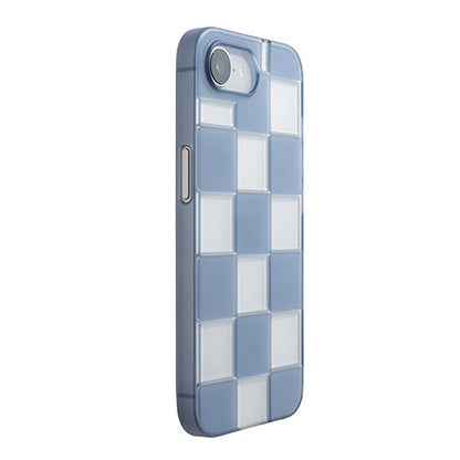 【Web限定】Air Jacket "kiriko" for iPhone 16e 市松(クリアネイビー)