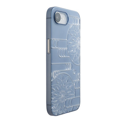 【Web限定】Air Jacket "kiriko" for iPhone 16e エ霞に鞠(クリアネイビー)