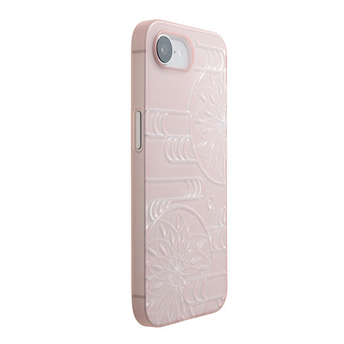 【Web限定】Air Jacket "kiriko" for iPhone 16e エ霞に鞠(クリアピンク)
