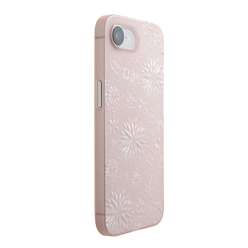 【Web限定】Air Jacket "kiriko" for iPhone 16e 花(クリアピンク)
