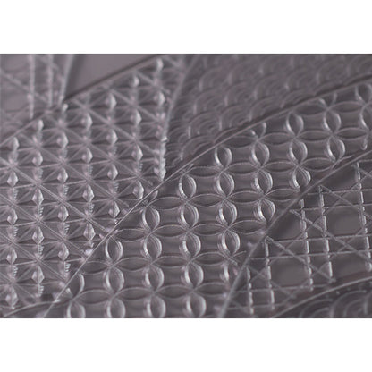 【Web限定】Air Jacket "kiriko" for iPhone 17 Pro Max 千代柄（扇）(スモークマット)