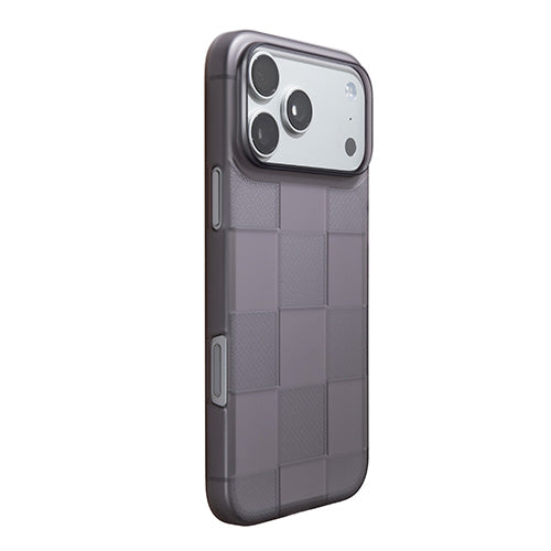 【Web限定】Air Jacket "kiriko" for iPhone 17 Pro Max 市松(スモークマット)