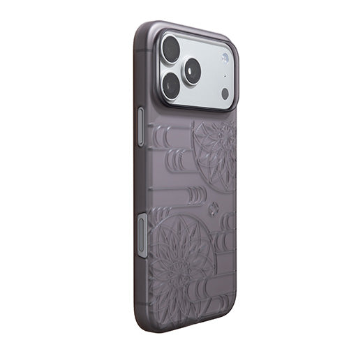 【Web限定】Air Jacket "kiriko" for iPhone 17 Pro Max エ霞に鞠(スモークマット)
