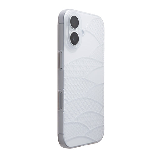 【Web限定】Air Jacket "kiriko" for iPhone 17 千代柄（扇）(クリアマット)