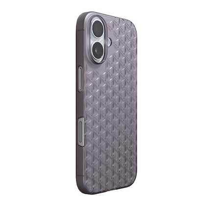 【Web限定】Air Jacket "kiriko" for iPhone 17 麻の葉つなぎ(スモークマット)