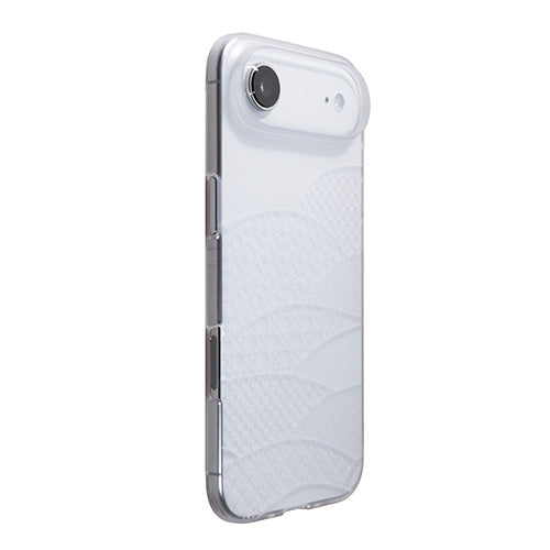 【Web限定】Air Jacket "kiriko" for iPhone Air 千代柄（扇）(クリアマット)