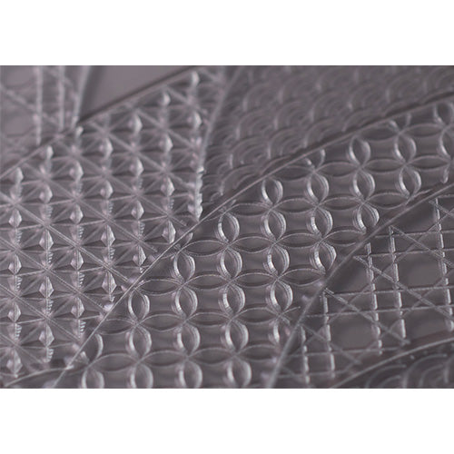 【Web限定】Air Jacket "kiriko" for iPhone 17 Pro 千代柄（扇）(スモークマット)