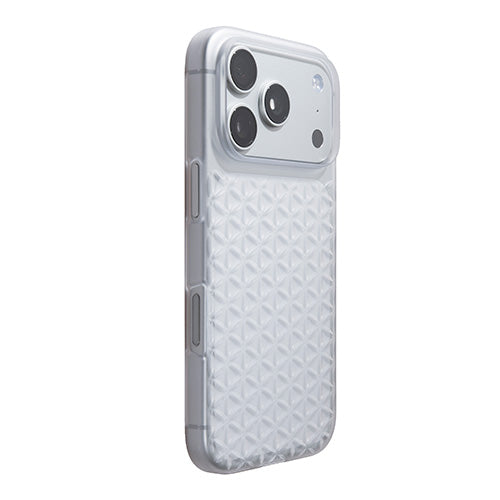 【Web限定】Air Jacket "kiriko" for iPhone 17 Pro 麻の葉つなぎ(クリアマット)