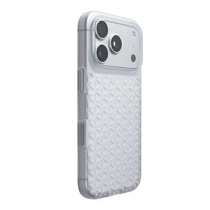 【Web限定】Air Jacket "kiriko" for iPhone 17 Pro 麻の葉つなぎ(クリアマット)