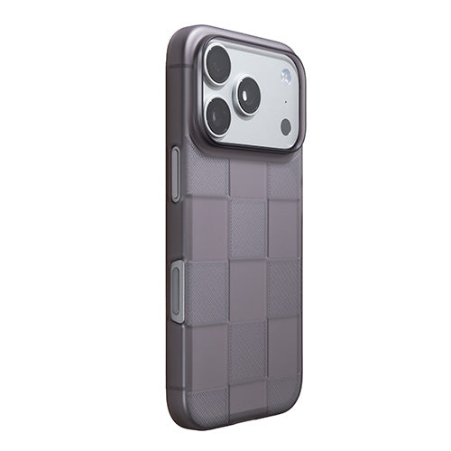 【Web限定】Air Jacket "kiriko" for iPhone 17 Pro 市松(スモークマット)