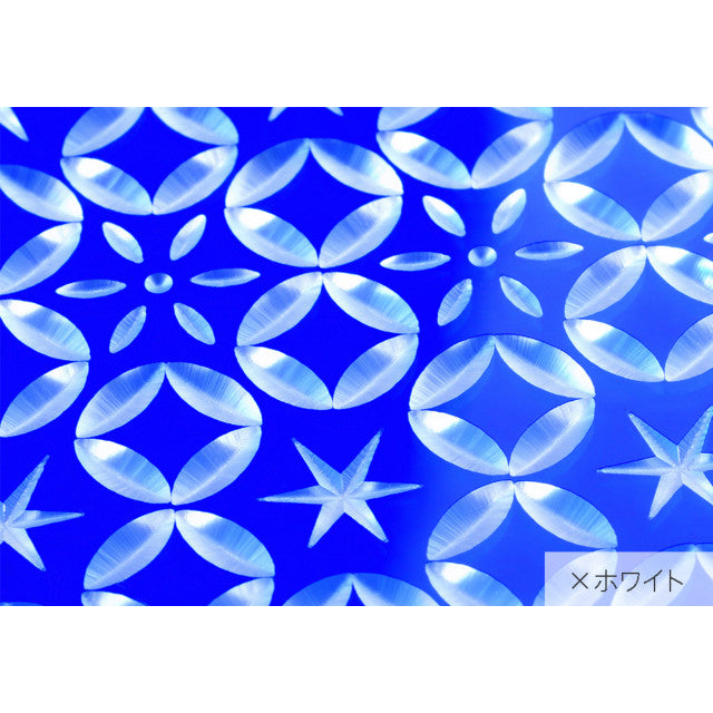 【Web限定】Air Jacket “kiriko” for iPhone XR 七宝に星 瑠璃