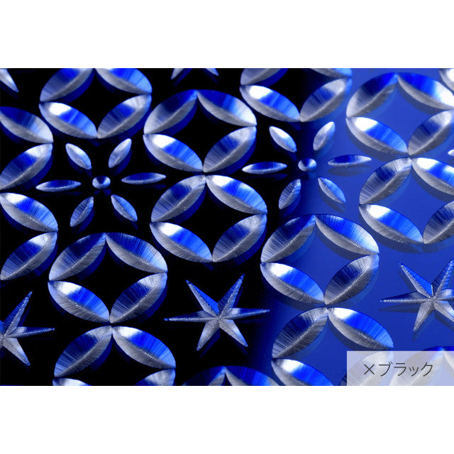 【Web限定】Air Jacket “kiriko” for iPhone XR 七宝に星 瑠璃
