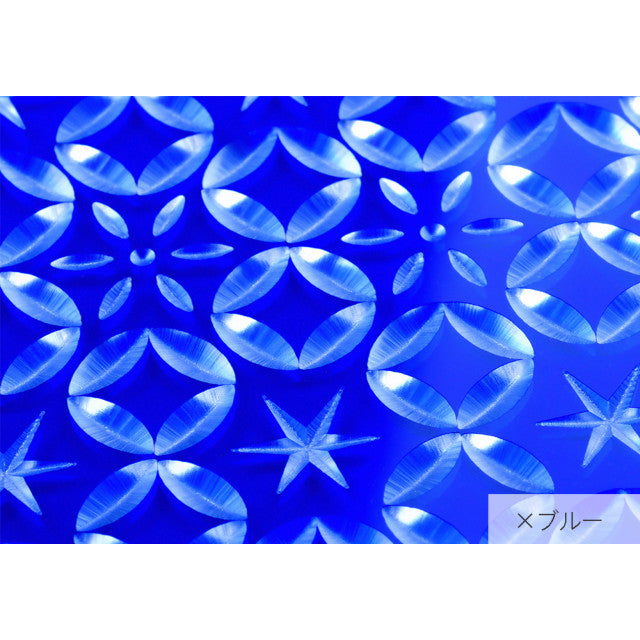 【Web限定】Air Jacket “kiriko” for iPhone XR 七宝に星 瑠璃