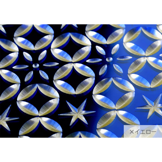 【Web限定】Air Jacket “kiriko” for iPhone XR 七宝に星 瑠璃