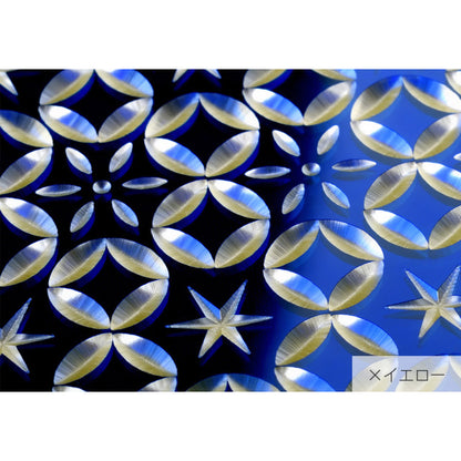 【Web限定】Air Jacket “kiriko” for iPhone XR 七宝に星 瑠璃