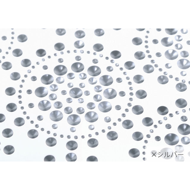 【Web限定】Air Jacket “kiriko” for iPhone XS 万華鏡 ピュアホワイト