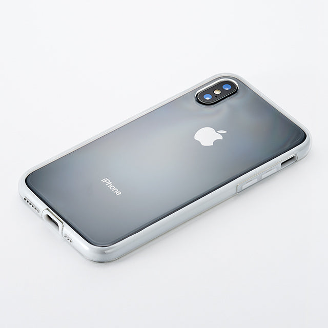 Air jacket Shockproof for iPhone XS (White) – パワーサポート【公式】
