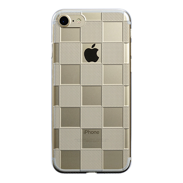 【Web限定】AIR JACKET ”kiriko” for iPhone8/7  市松(クリア)