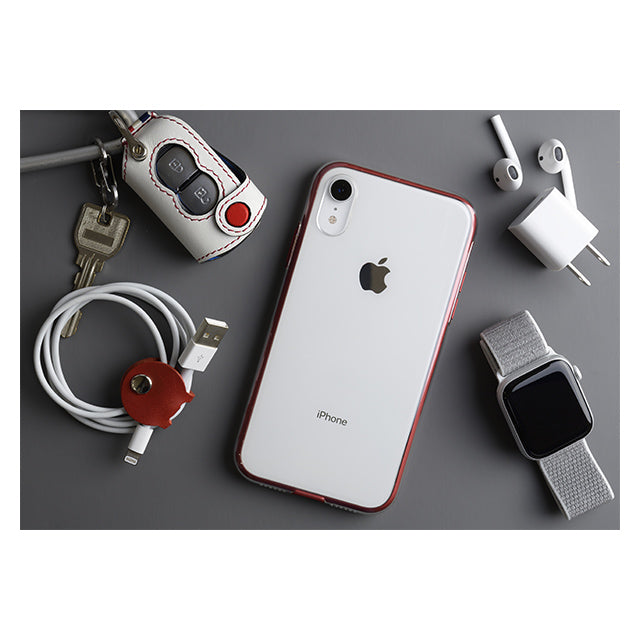 Air jacket Shockproof for iPhone XR (Red) – パワーサポート【公式】