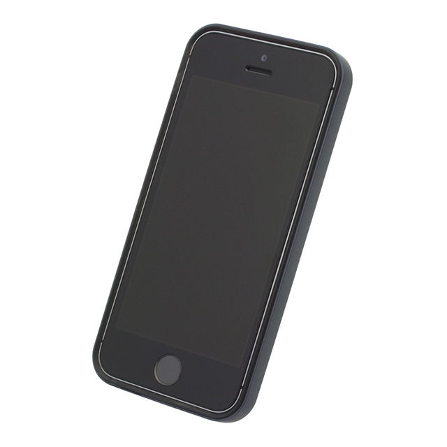 フラットバンパーセット for iPhone SE/5s/5 (ブラック)