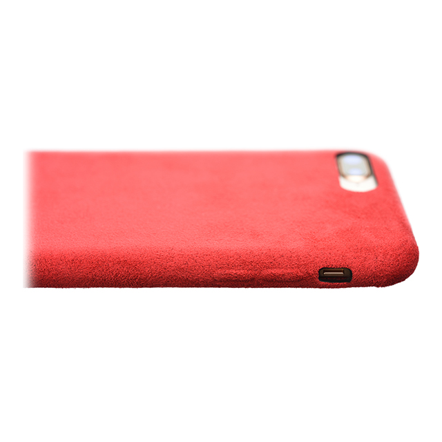 Ultrasuede(R) Air jacket for iPhone8/7 (Red)