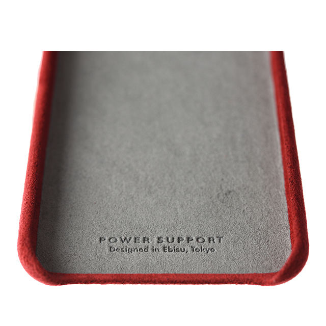 Ultrasuede(R) Air jacket for iPhone8 Plus/7 Plus  (Red)