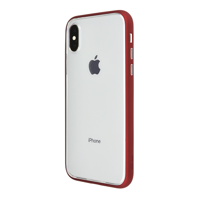 Shock proof Air Jacket for iPhone X (Rubber Red)