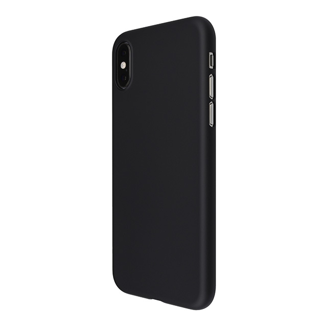 Air Jacket for iPhone XS (Rubber Black) | POWER SUPPORT(パワー 