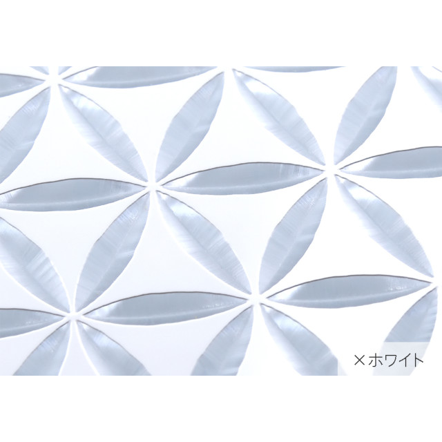 【Web限定】Air Jacket “kiriko” for iPhone XR 麻の葉つなぎ ピュアホワイト
