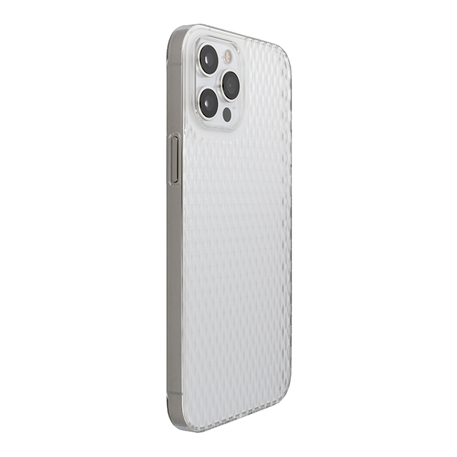 【Web限定】Air Jacket “kiriko” for iPhone12 Pro Max 米つなぎ (クリア)