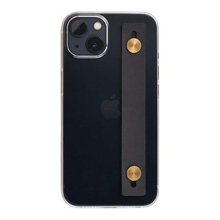 【Web限定】AirJacket Leather Band A(Clear) iPhone 13 (Black)