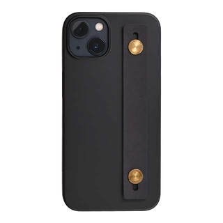 【Web限定】AirJacket Leather Band A(Black) iPhone 13 (Black)