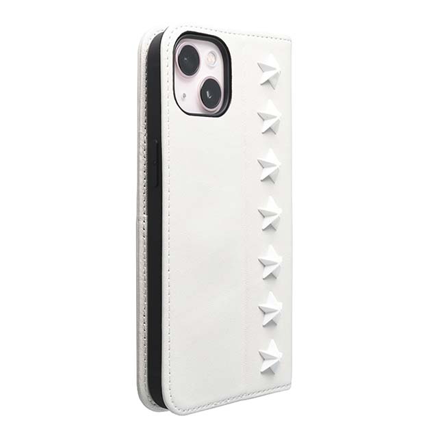 【Web限定】Premium Leather Studs Case for iPhone 13 (ホワイト)