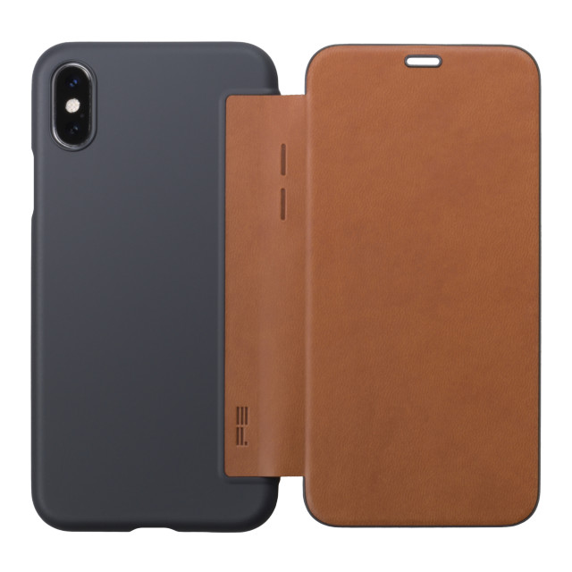 Air jacket Flip for iPhone XS (Brown)