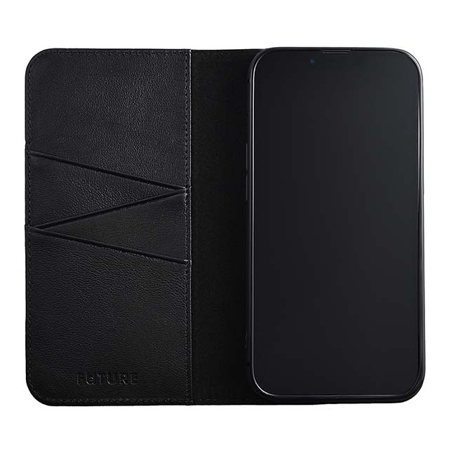 【Web限定】Premium Leather Studs Case for iPhone 13 (ブラック)