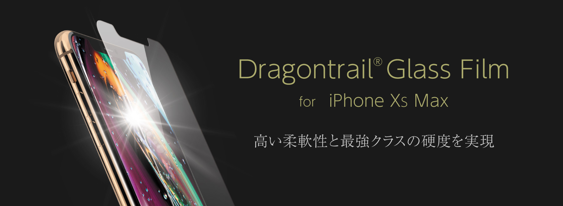 Dragontrail® Glass Film for iPhone XS Max, XR